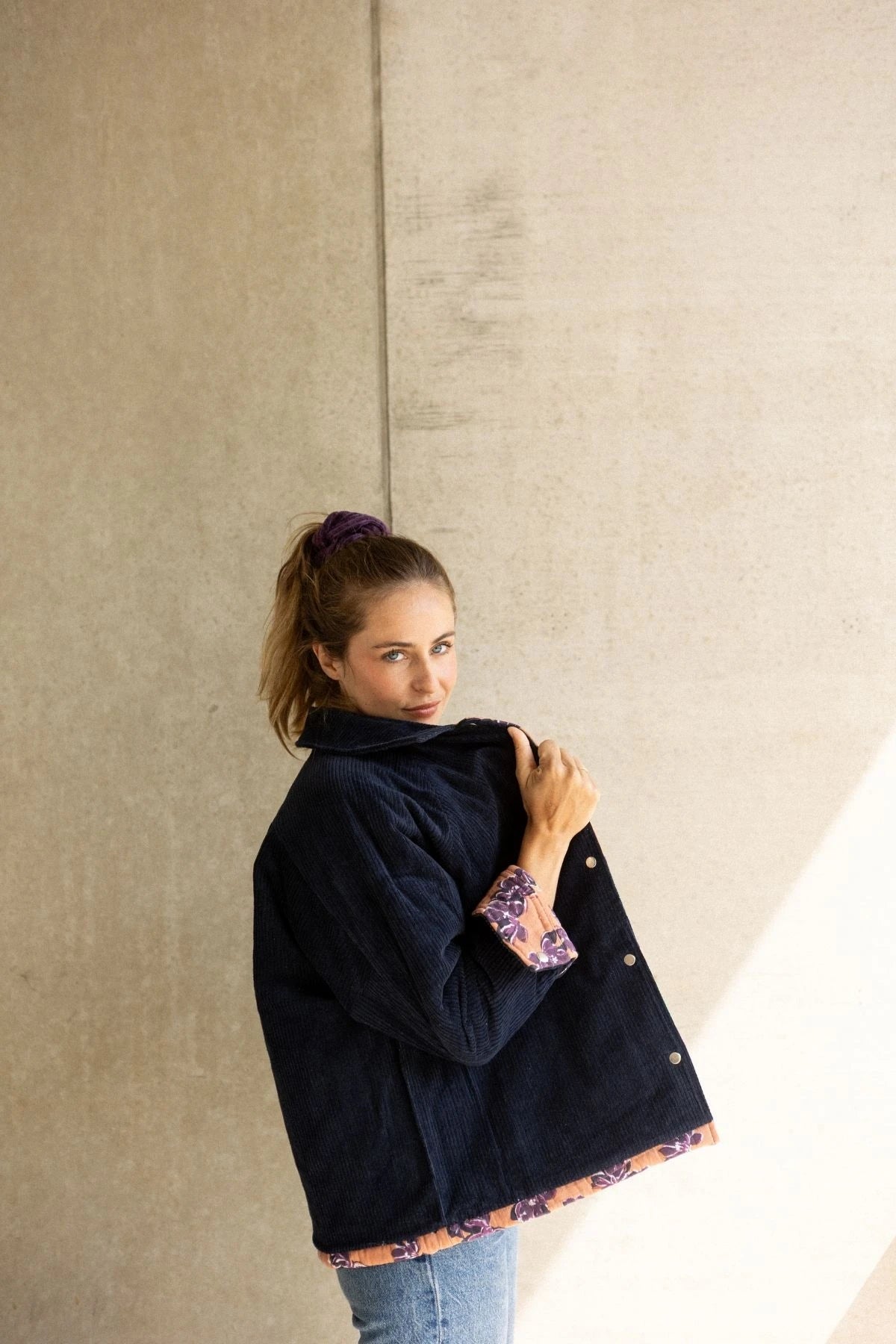 Veste Ondi - Violeta Rust