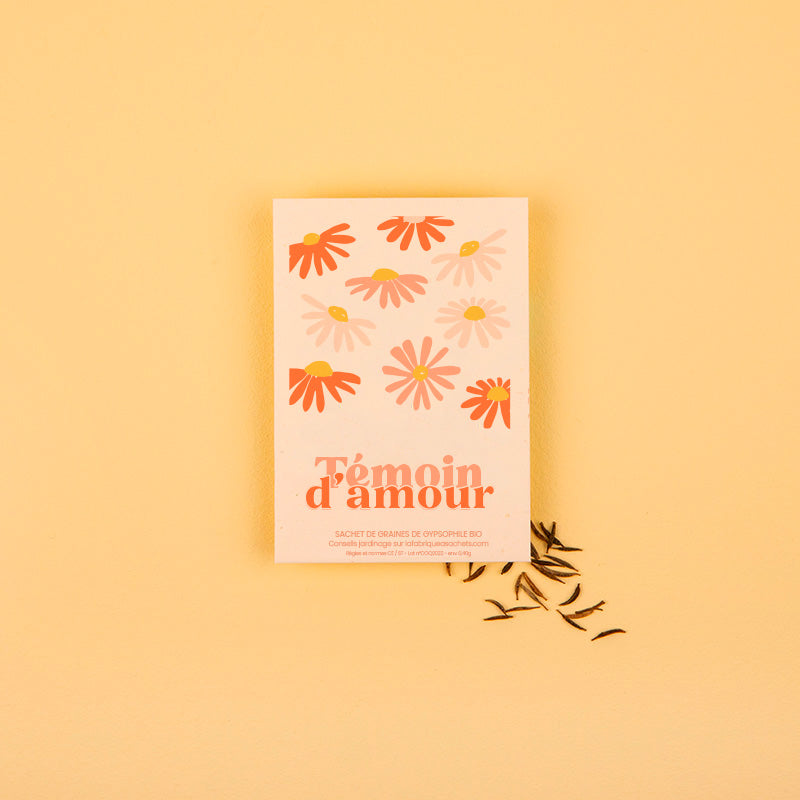 Sachets de graines à semer
