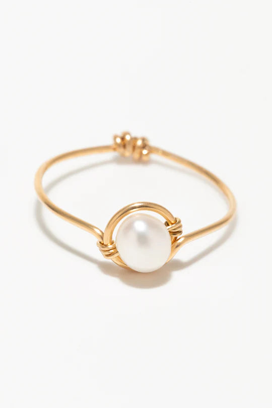 Bague Swan - Perle de culture