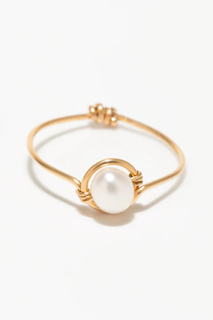 Bague Swan - Perle de culture