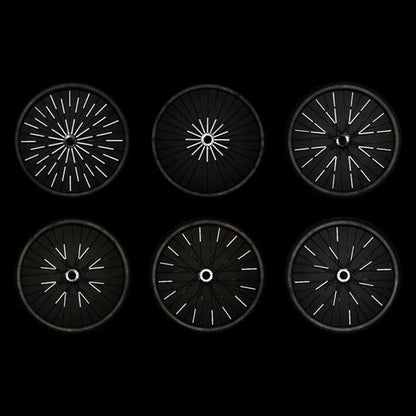 Petits réflecteurs pour rayons de vélo | Jaune fluo