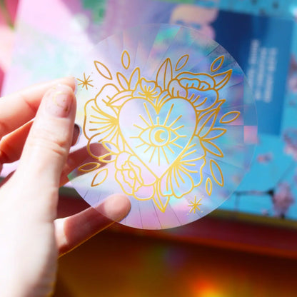 Sticker Suncatcher "Ex-Voto" Porte-Bonheur