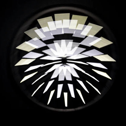 Petits réflecteurs pour rayons de vélo | Jaune fluo