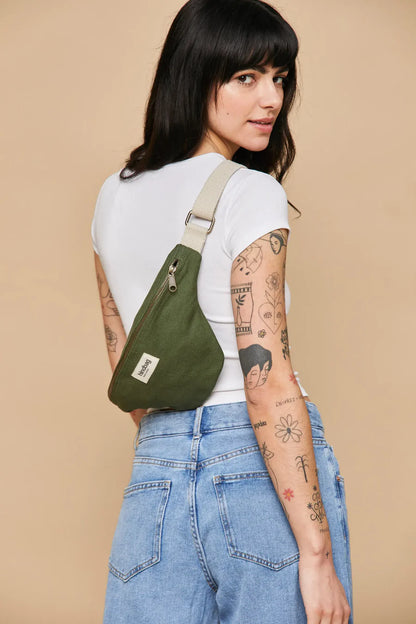 Sac banane M Olivia - Olive