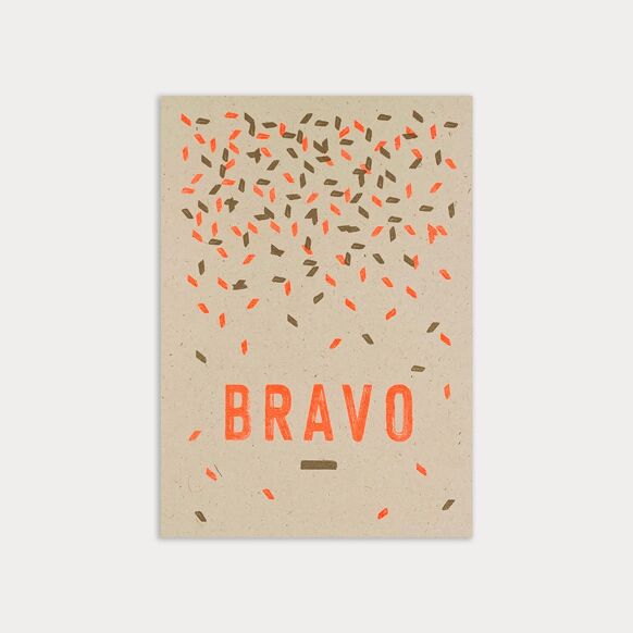 Carte postale Bravo