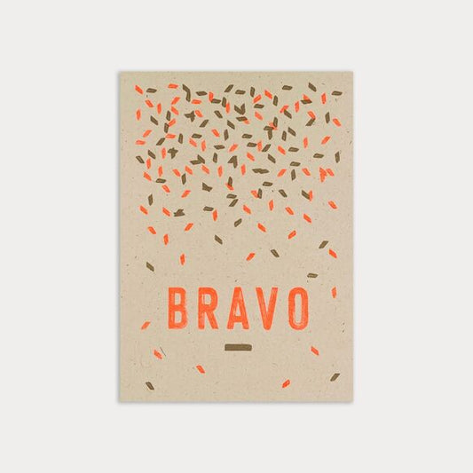 Carte postale Bravo