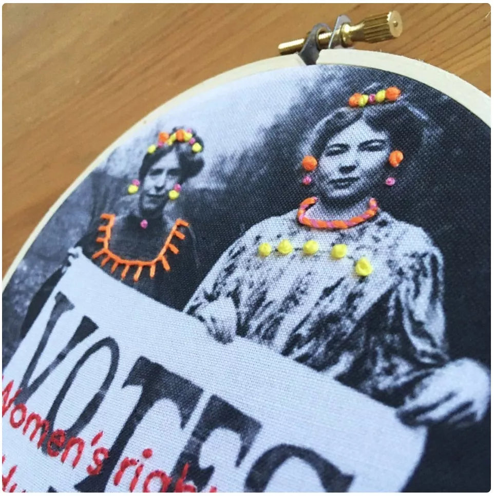 kit de broderie - Votes for Women