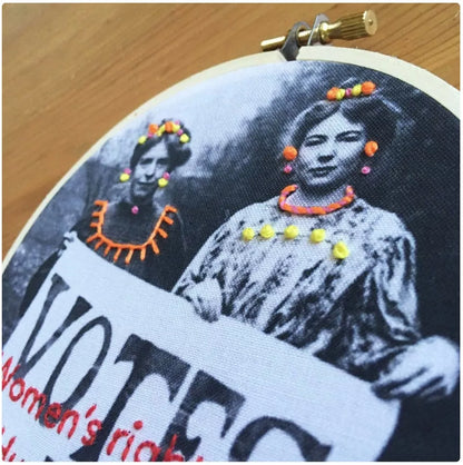 kit de broderie - Votes for Women