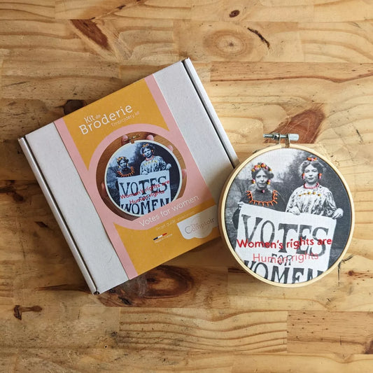 kit de broderie - Votes for Women