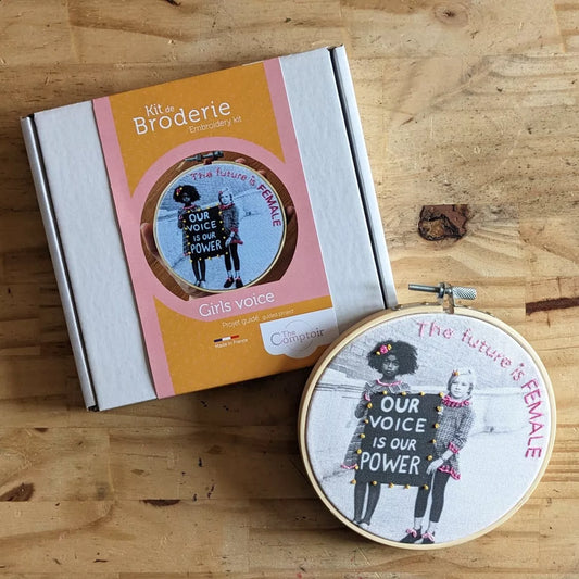 Kit de broderie - Girls voice