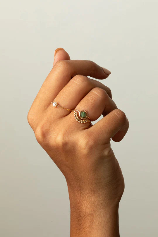 Bague Swan - Aventurine