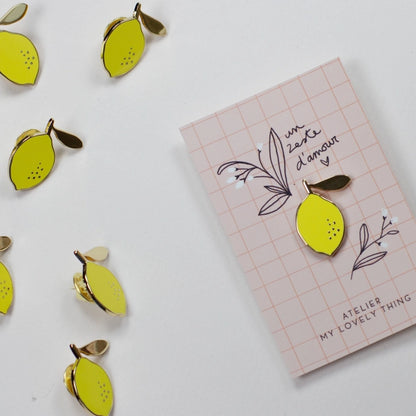 Pin's "Un zeste d'amour"