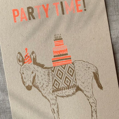 Carte postale Party Time