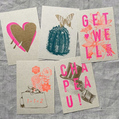 Carte postale Chapeau !