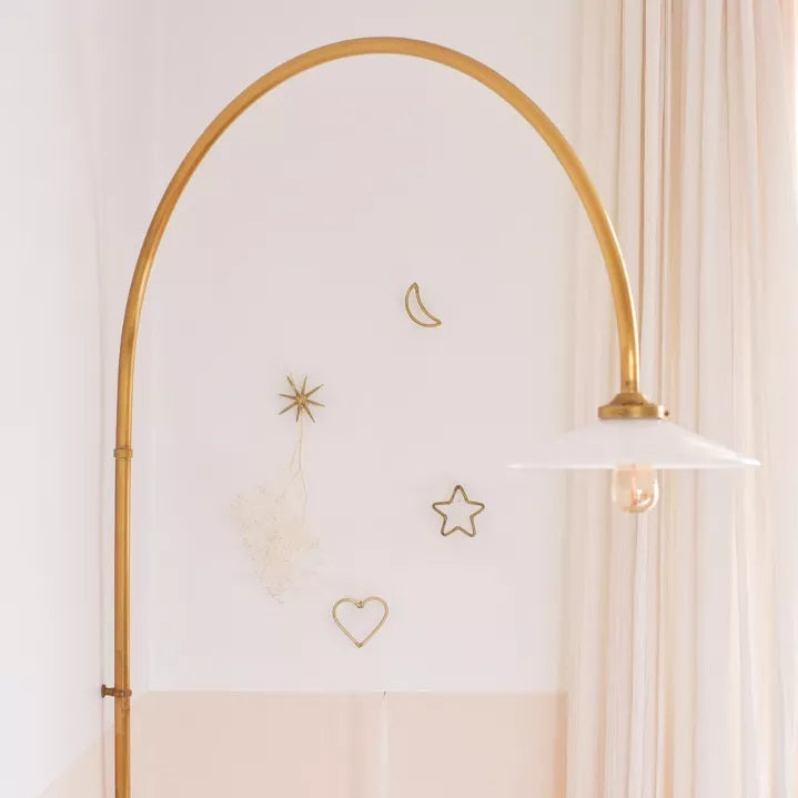 Clou en laiton doré