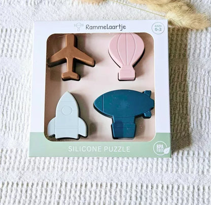 Figurines puzzle en silicone - Avion