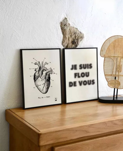 Affiche - Anatomie de mon cœur