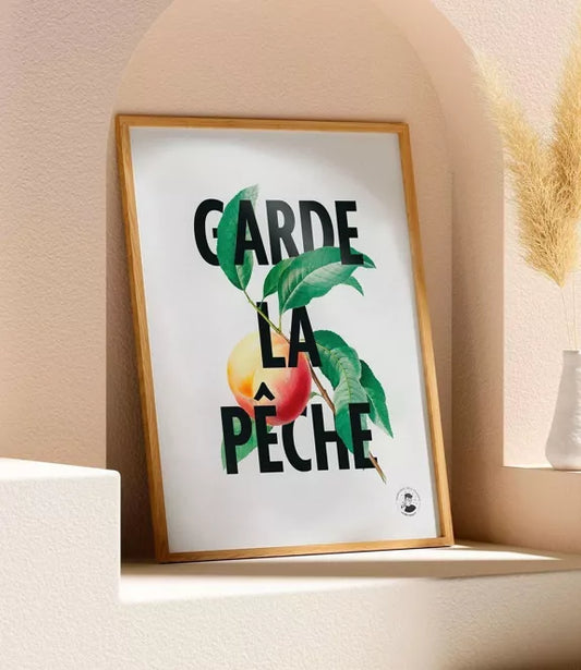 Affiche - Garde la pêche