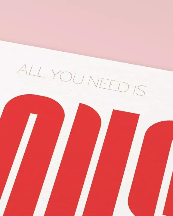 Affiche - All you need is love