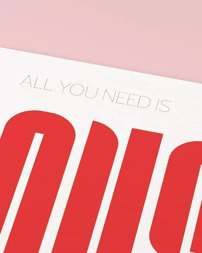 Affiche - All you need is love