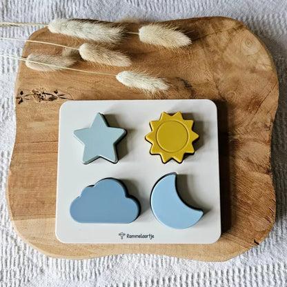 Figurines de puzzle en silicone - Soleil