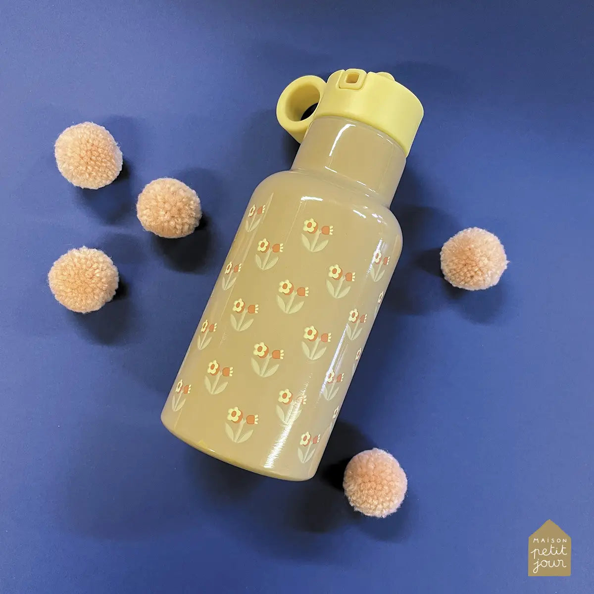 PETITE GOURDE ISOTHERME - LES PETITES FLEURS (0.35L)