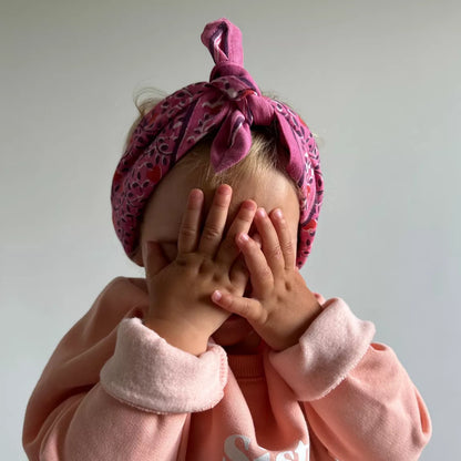 Foulard Bébé Enfant Love Bonbon 50 cm