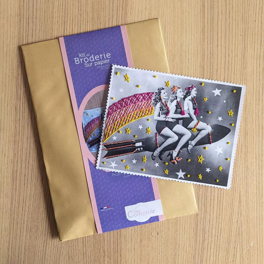 Rocket Ladies - kit de broderie