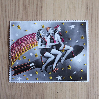 Rocket Ladies - kit de broderie