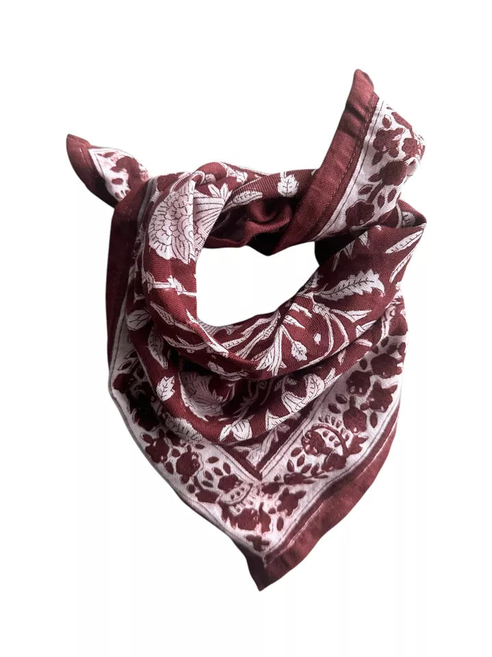 Foulard Bébé Enfant Gaya Carmin 50 cm
