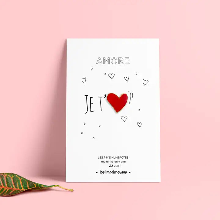 Pin's petit cœur - Amore -