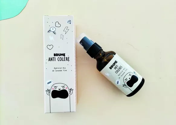 Brume eau florale anti colères enfant