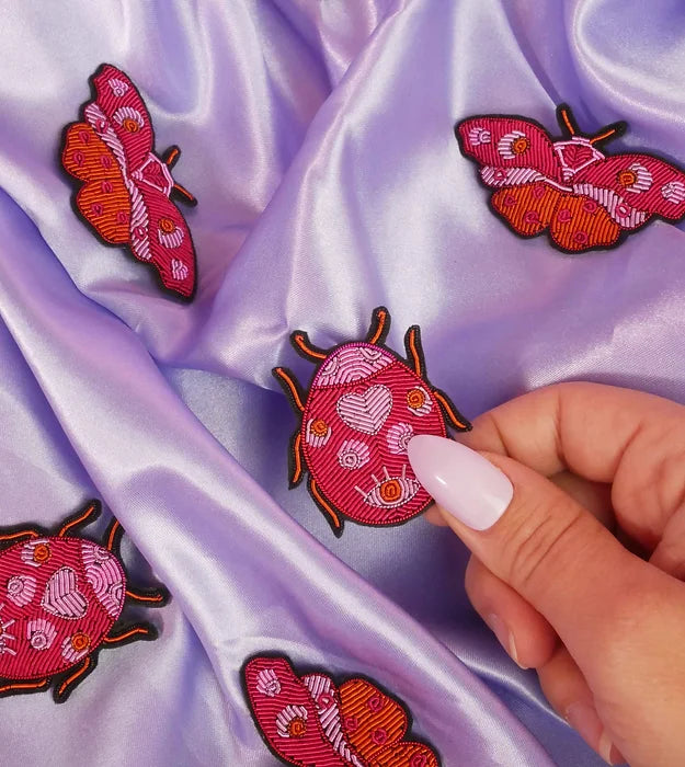 Broche Coccinelle Amour