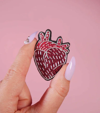 Broche Coeur Anatomique