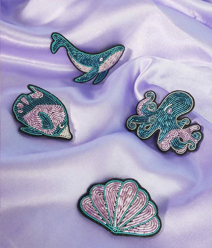 Broche Poisson