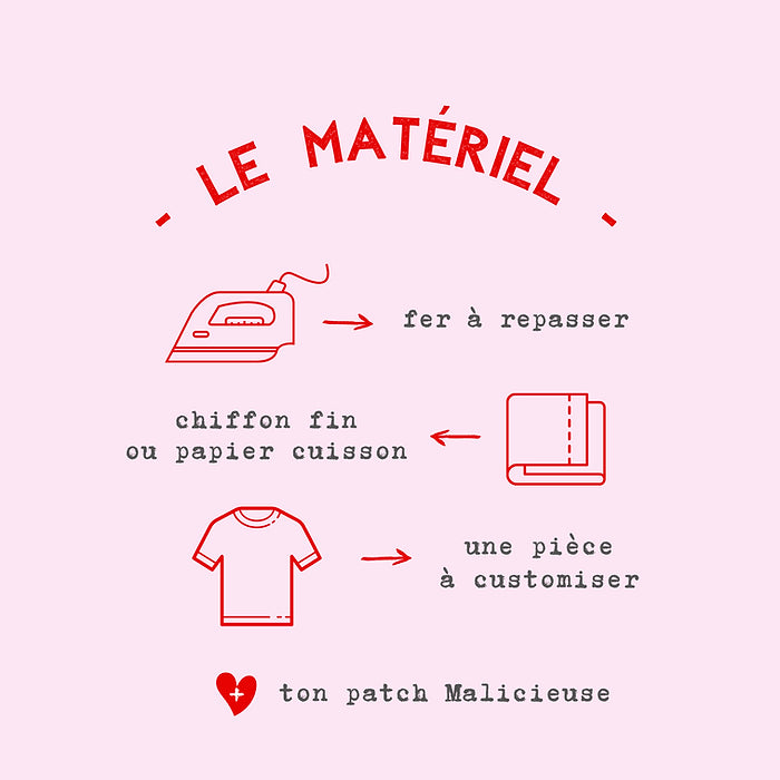 Patch thermocollant Gamine