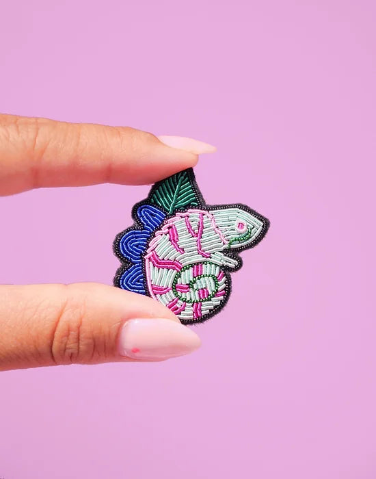 Broche Caméléon