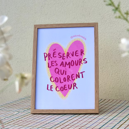 Affiches - "Préserver les amours"
