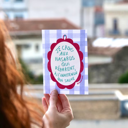 Petite Affiche - "Les hasards"