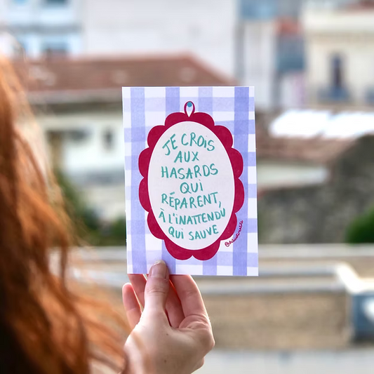 Petite Affiche - "Les hasards"