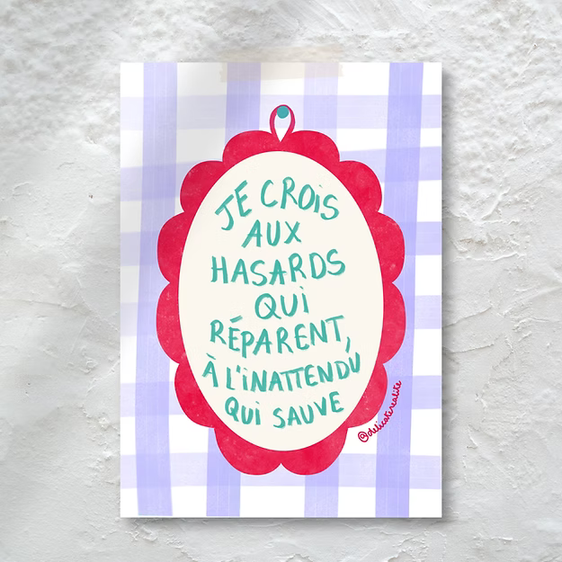 Affiche - "Les hasards"