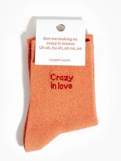 Chaussettes à messages