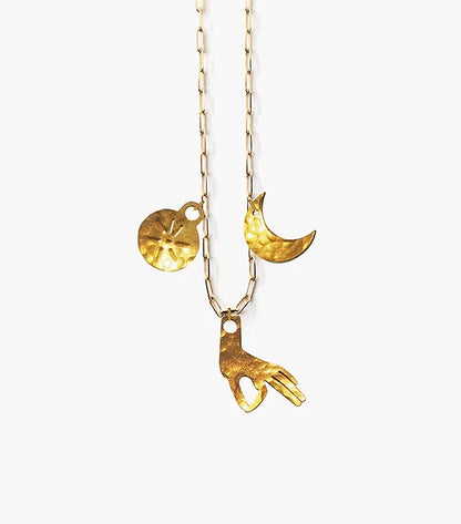 Pendentif 3 amulettes