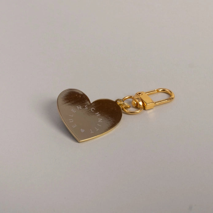 Porte clés Coeur noir