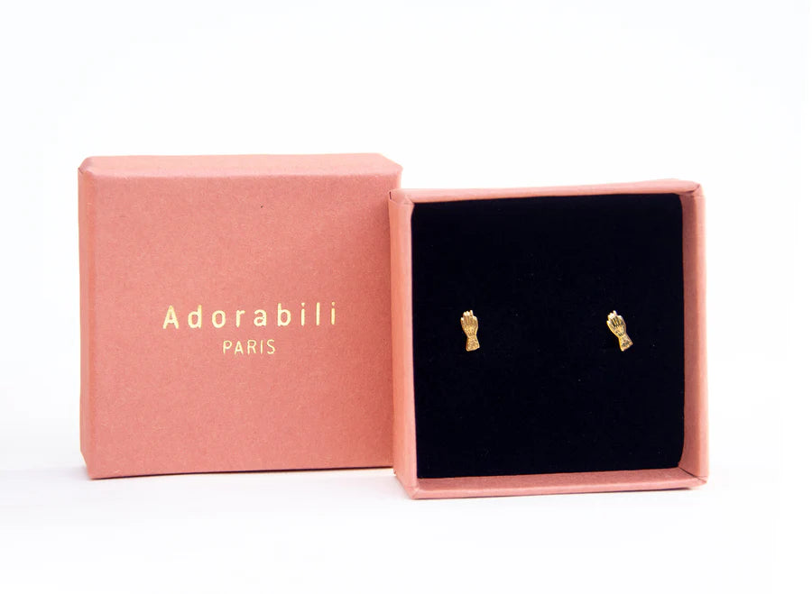 Boucles d'oreilles Mains Ex-voto