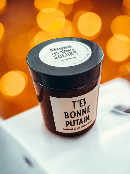 Bougie Muisti & LBS - T'es bonne putain