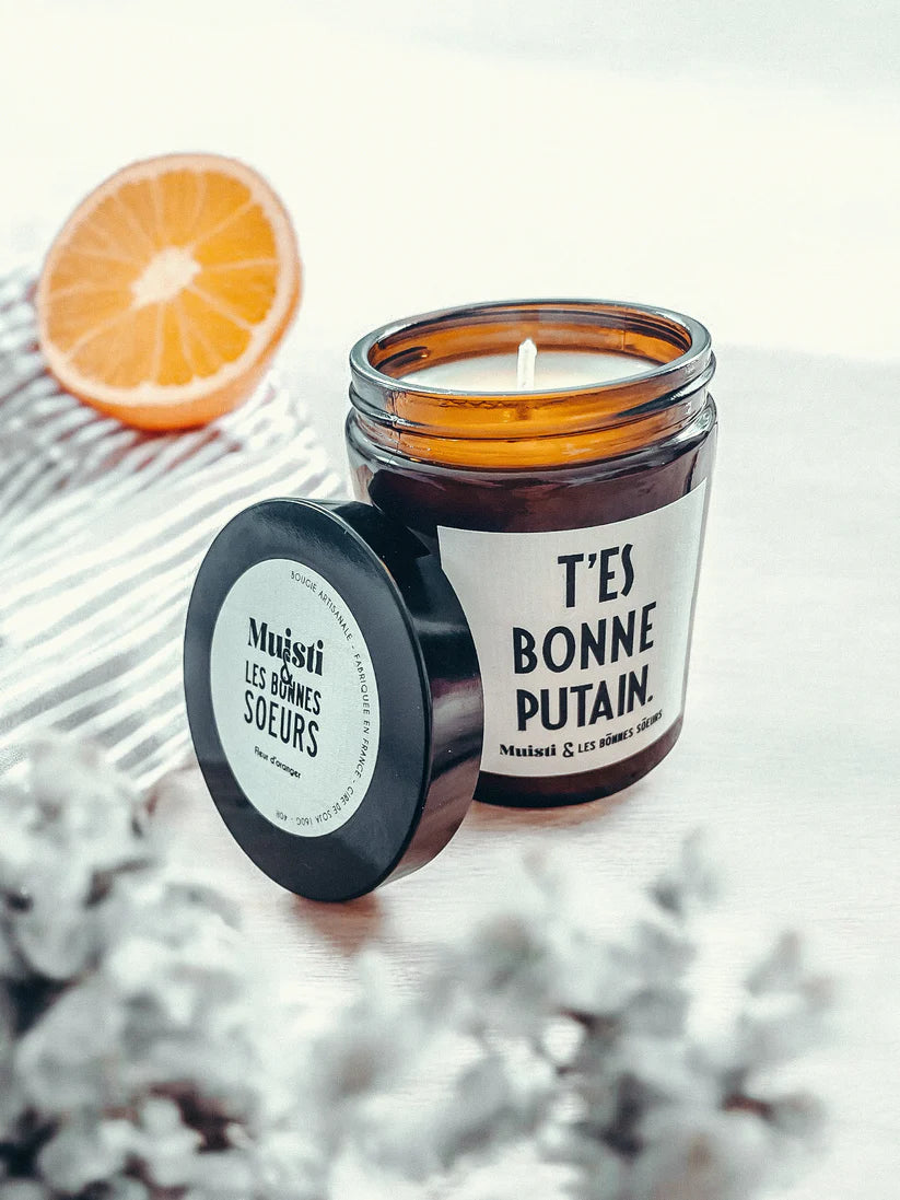 Bougie Muisti & LBS - T'es bonne putain