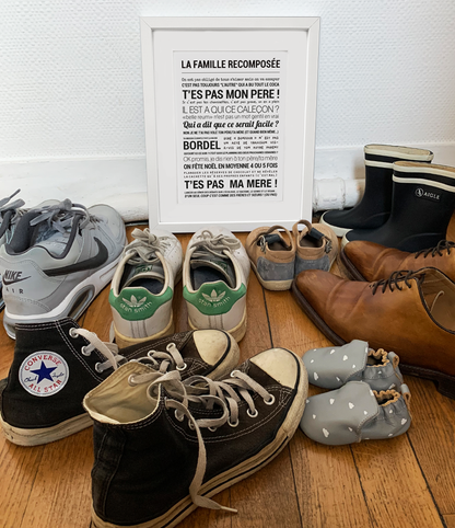 Affiche - La famille recomposée