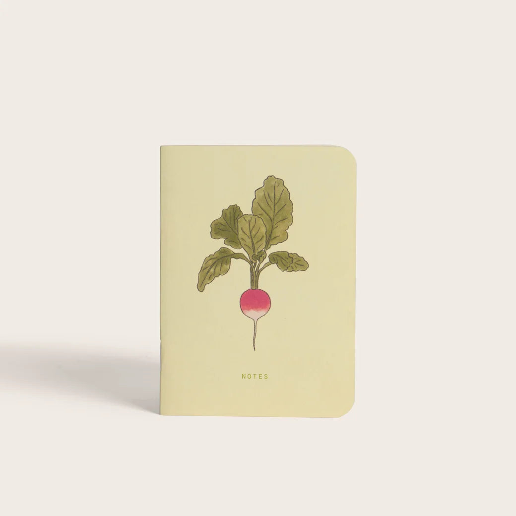 Carnet de poche Radis