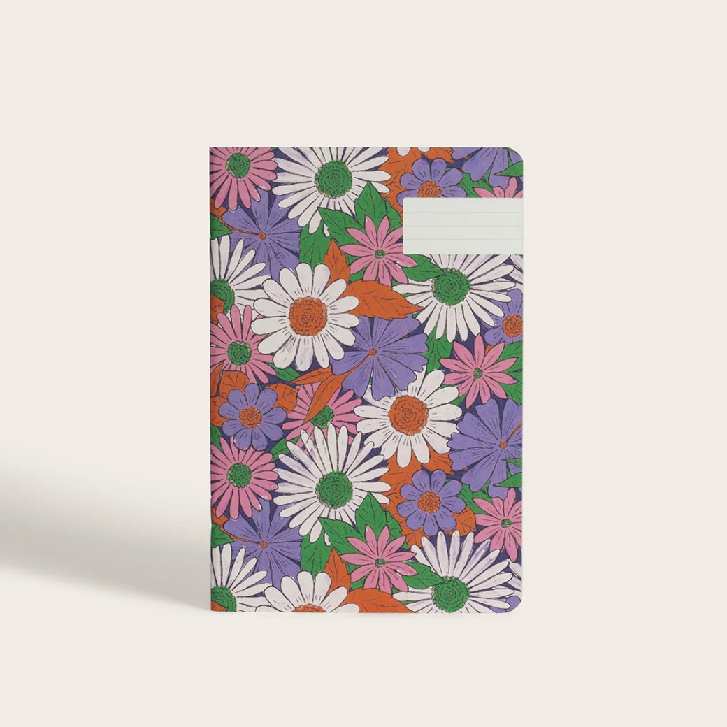 Carnet Flower power parme